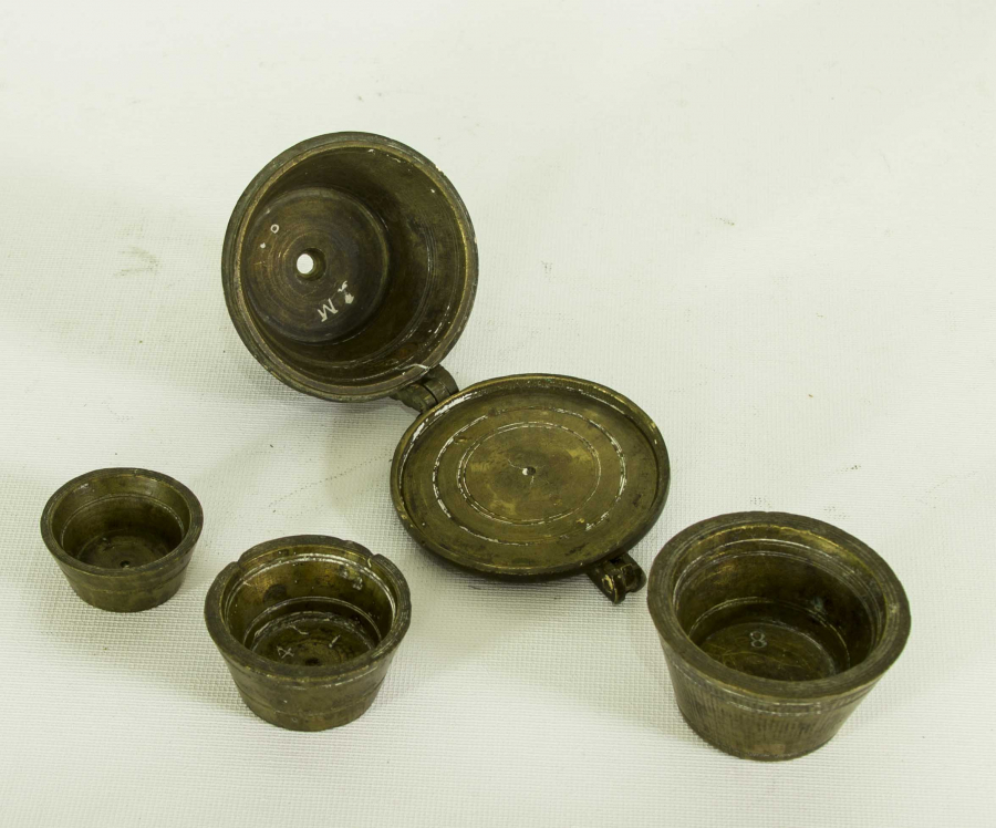 ANTİKA BRONZ KUYUMCU POTASI 