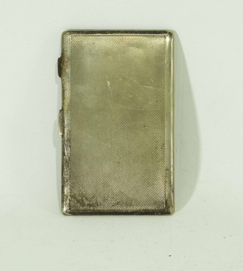 GÜMÜŞ KAPLAMA DAMGALI SİGARA KUTUSU