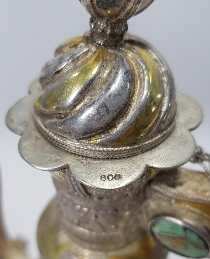 İRAN İŞİ GÜMÜŞ İBRİK 