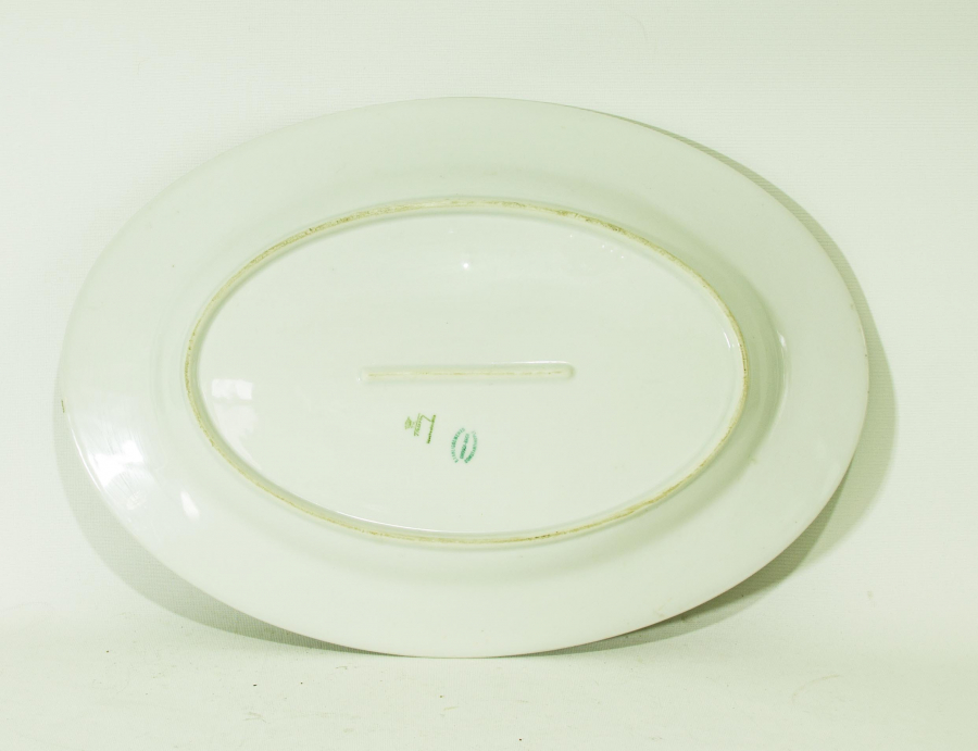 CONSTANTINOPLE DAMGALI PORSELEN KAYIK TABAK