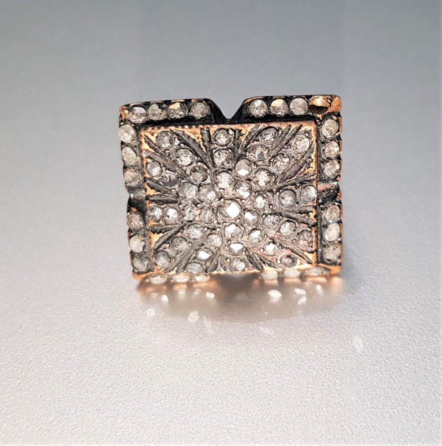 ÖZEL YAPIM DEV BOY ELMAS YÜZÜK 