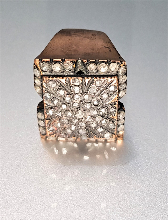 ÖZEL YAPIM DEV BOY ELMAS YÜZÜK 