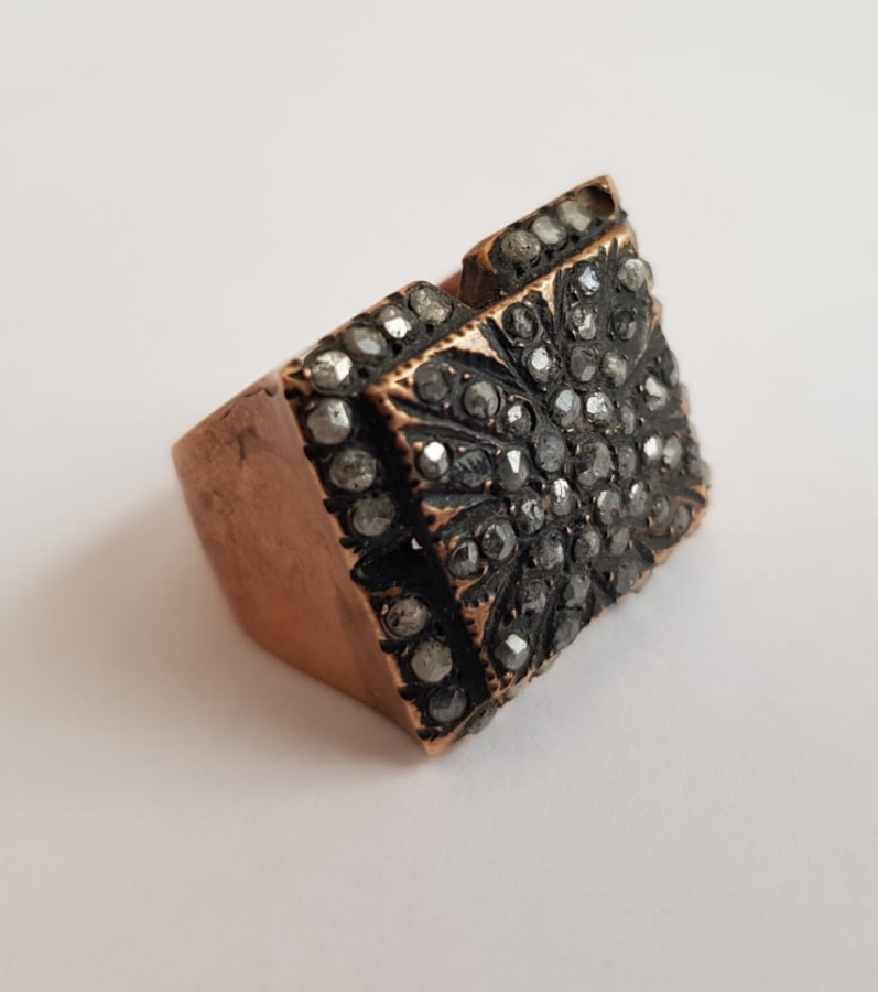 ÖZEL YAPIM DEV BOY ELMAS YÜZÜK 