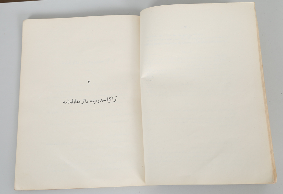 LOZAN BARIŞ ANTLAŞMASNIN MADDELERİNİ İÇEREN DÖNEMİNİN KİTABI