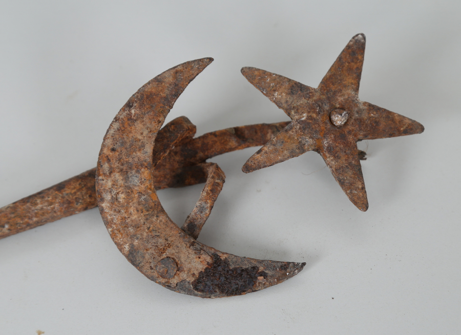 OSMANLI DÖNEMİ AY YILDIZ PRİMİTİF ALEM