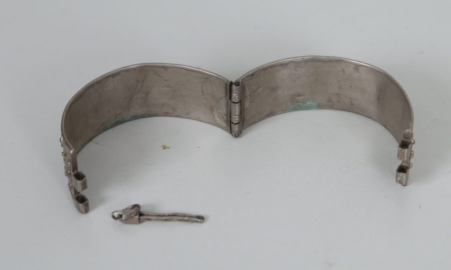 OSMANLI DÖNEMİ ERMENİ İŞİ GÜMÜŞ BİLEKLİK