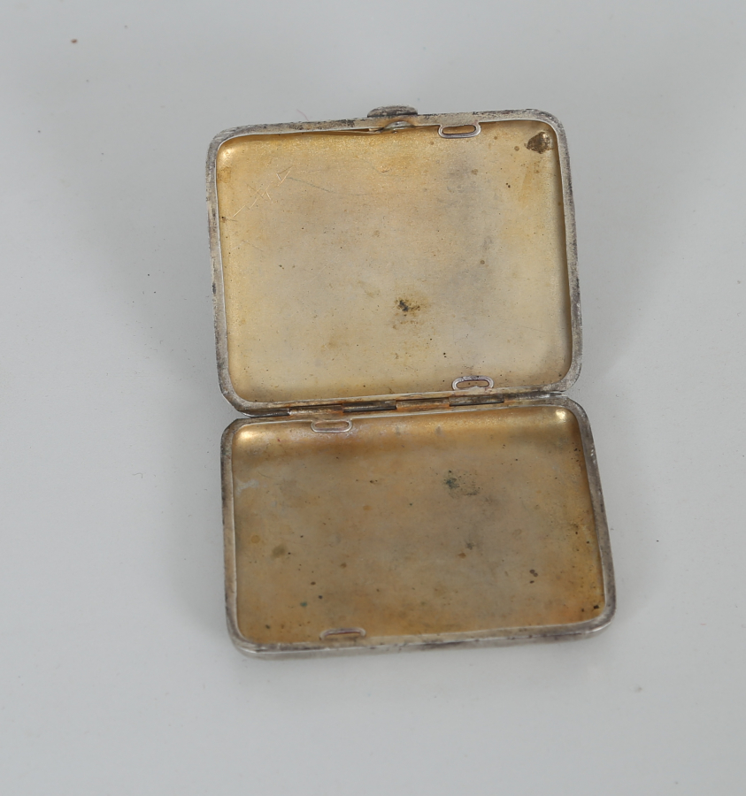 OSMANLI DÖNEMİ GÜMÜŞ SİGARA TABAKASI