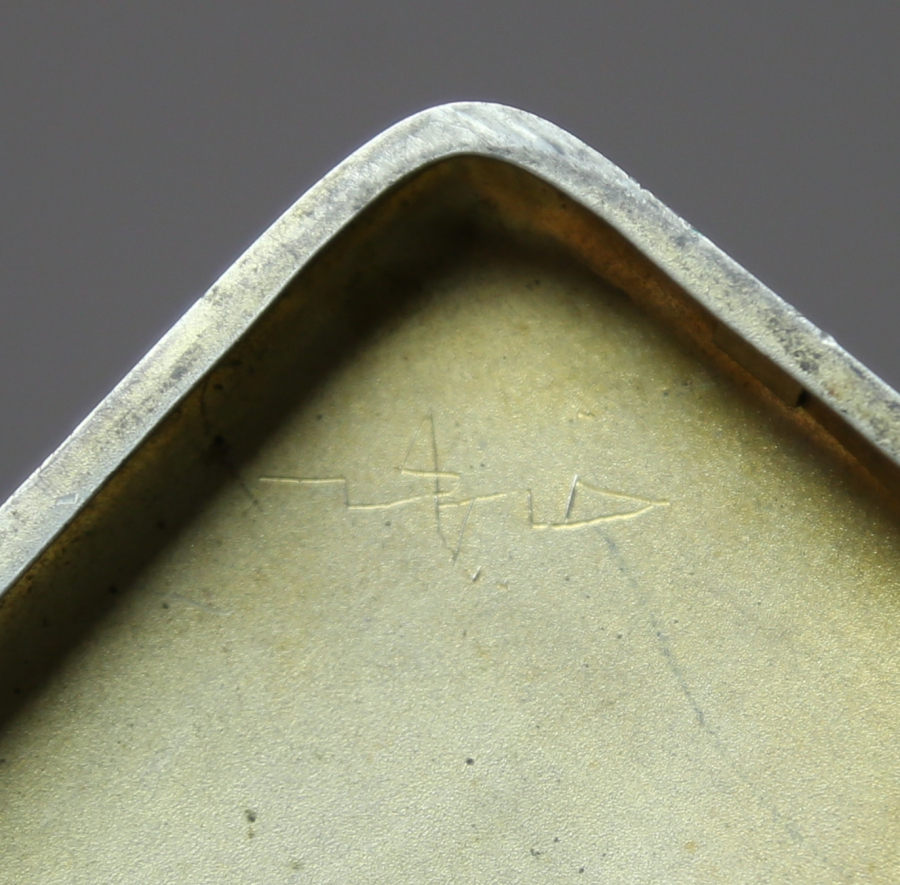 OSMANLI DÖNEMİ GÜMÜŞ SİGARA TABAKASI