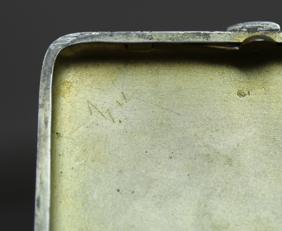 OSMANLI DÖNEMİ GÜMÜŞ SİGARA TABAKASI