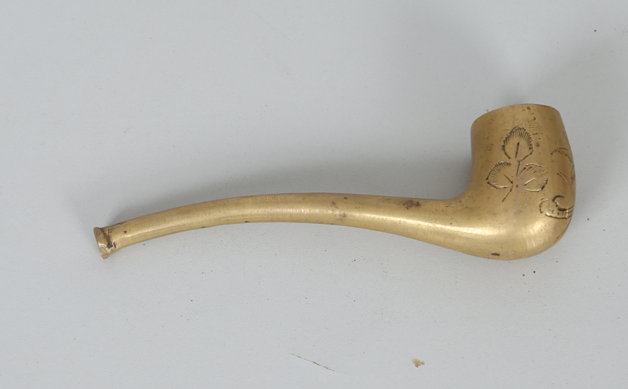 OSMANLI DÖNEMİ KALEM İŞÇİLİKLİ PİPO