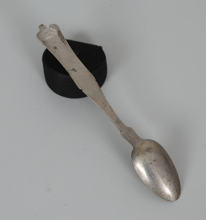 OSMANLI DÖNEMİ KULA İŞİ NADİR GÜMÜŞ KAŞIK