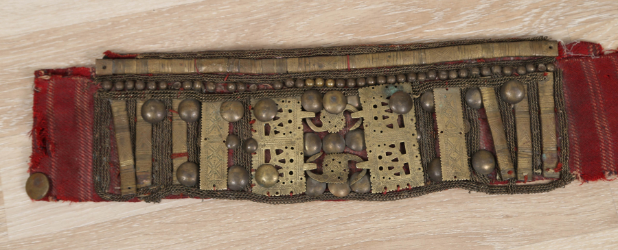 OSMANLI DÖNEMİ NADİR FORMDA DERVİŞ KEMERİ