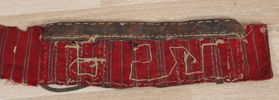 OSMANLI DÖNEMİ NADİR FORMDA DERVİŞ KEMERİ