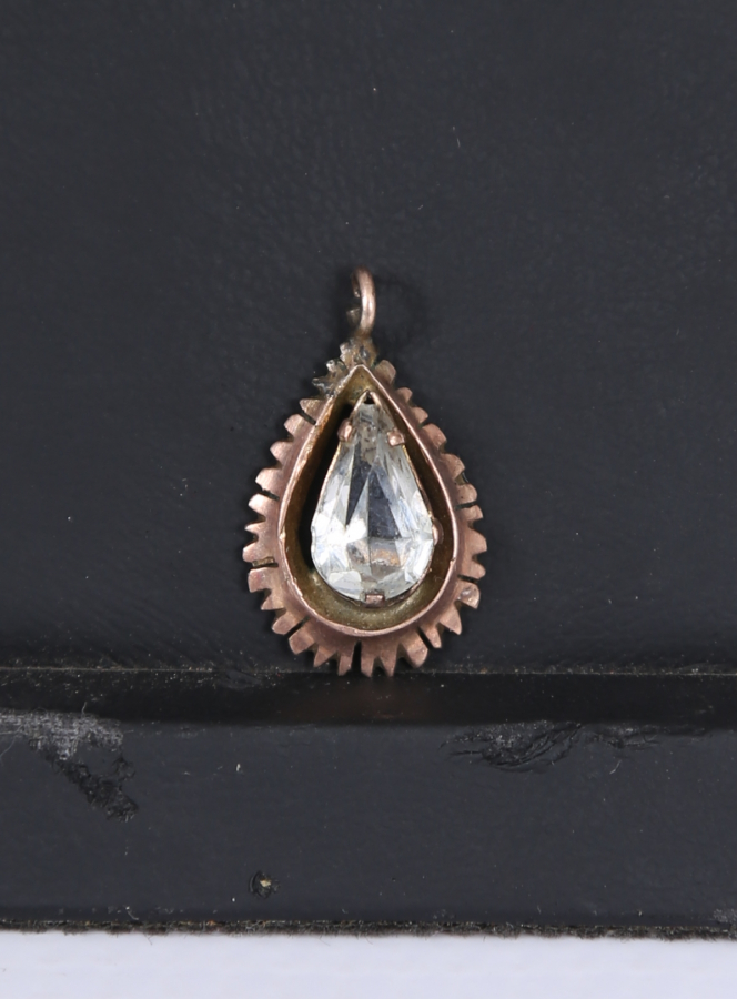 OSMANLI DÖNEMİ NECEF TAŞLI ALTIN KOLYE UCU