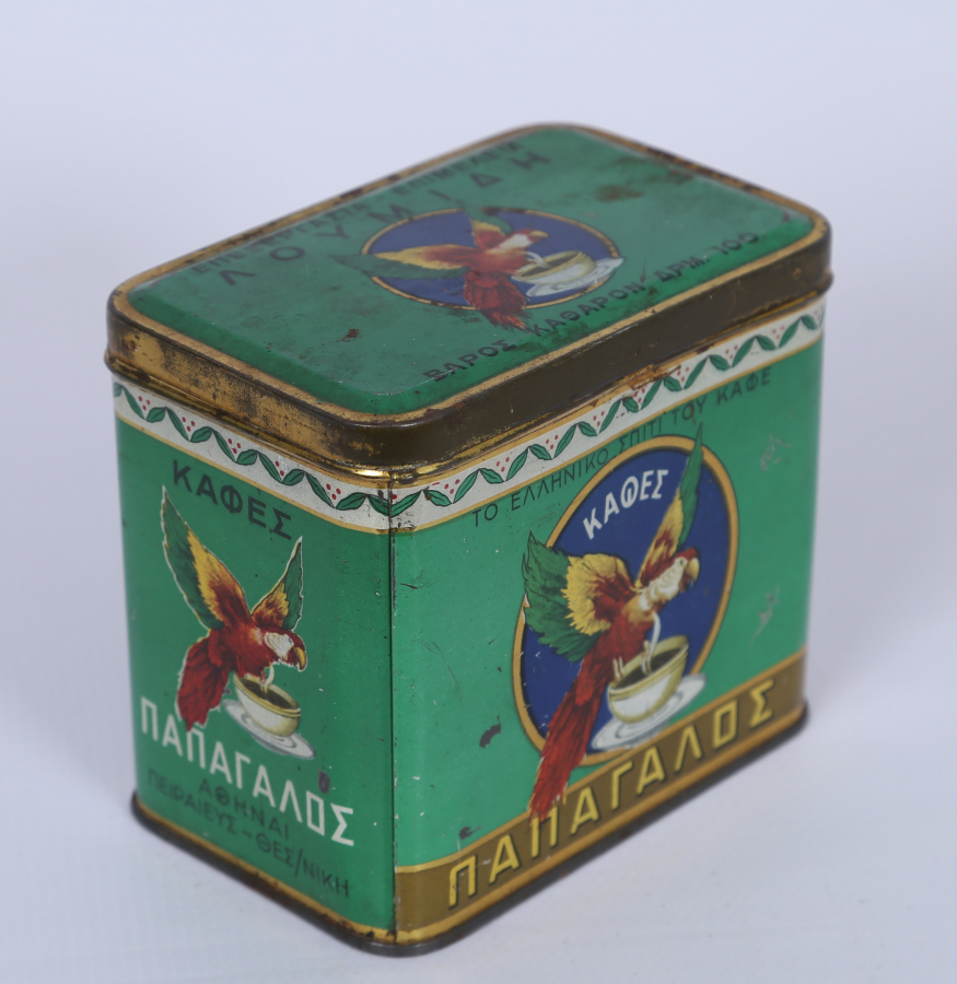 OSMANLI DÖNEMİ RUM İŞİ TENEKE KUTU