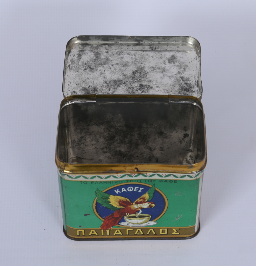 OSMANLI DÖNEMİ RUM İŞİ TENEKE KUTU