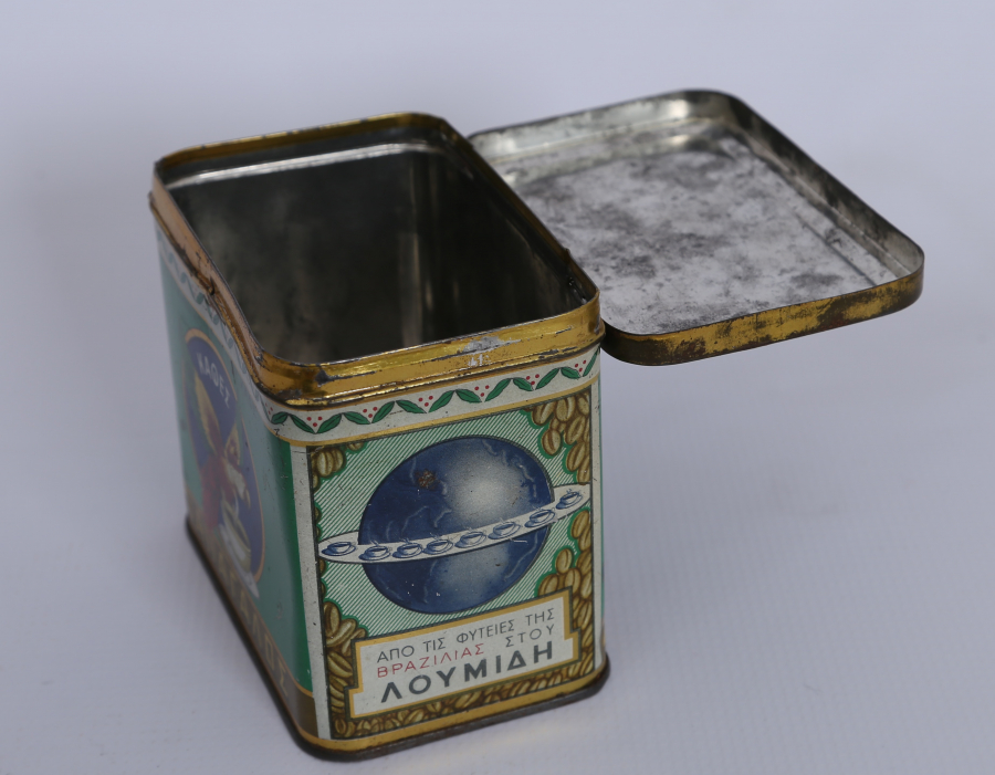 OSMANLI DÖNEMİ RUM İŞİ TENEKE KUTU