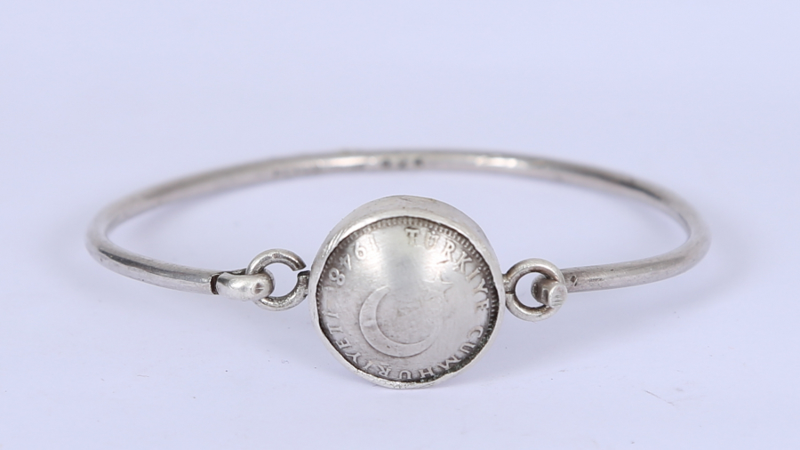 ÖZEL YAPIM GÜMÜŞ BİLEKLİK