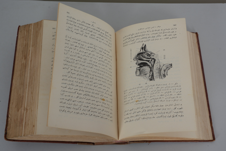 1927 TARİHLİ OSMANLICA YAZILI NADİR TIP KİTABI