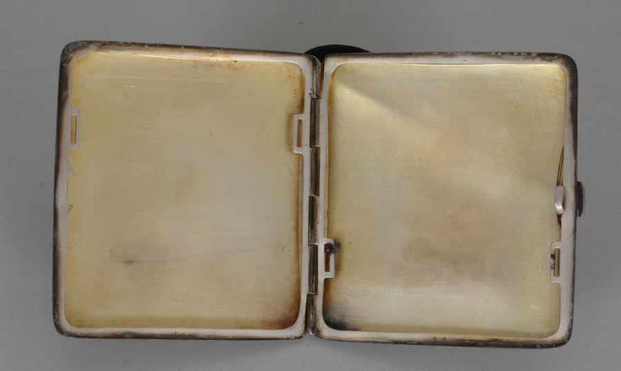 OSMANLI DÖNEMİ KALEM İŞÇİLİKLİ TUĞRA MOTİFLİ SİGARA TABAKASI