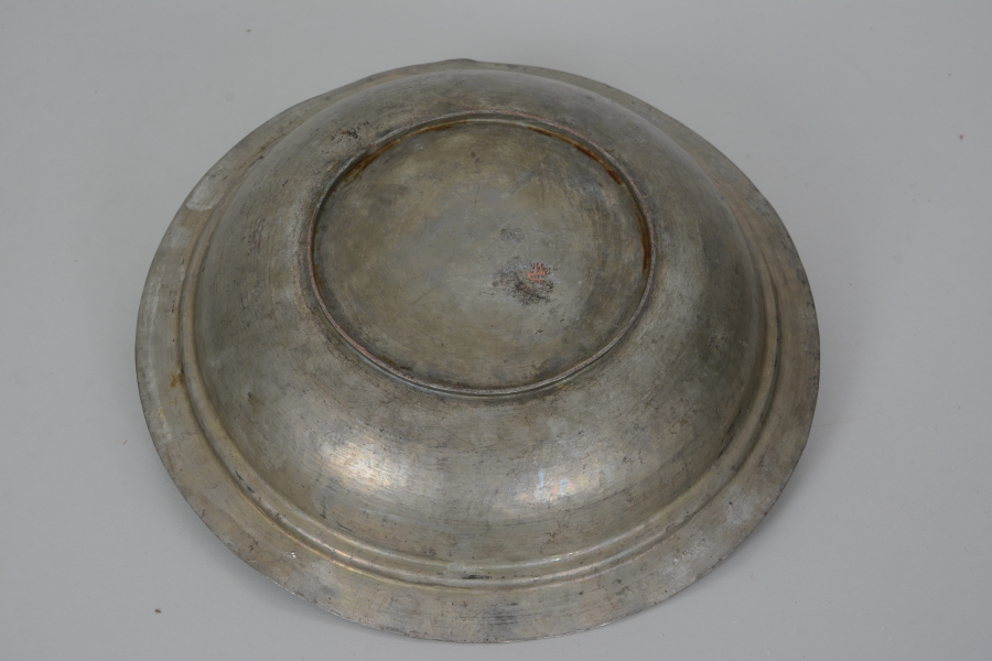 OSMANLI DÖNEMİ USTA DAMGALI VE YAZILI BAKIR TABAK