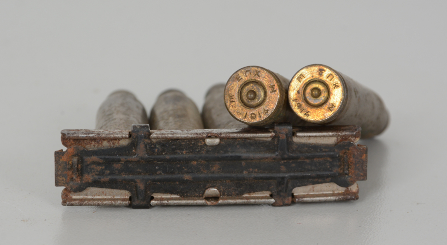 1. DÜNYA SAVAŞI RUM 5 Lİ MAVZER MERMİ KOVANI