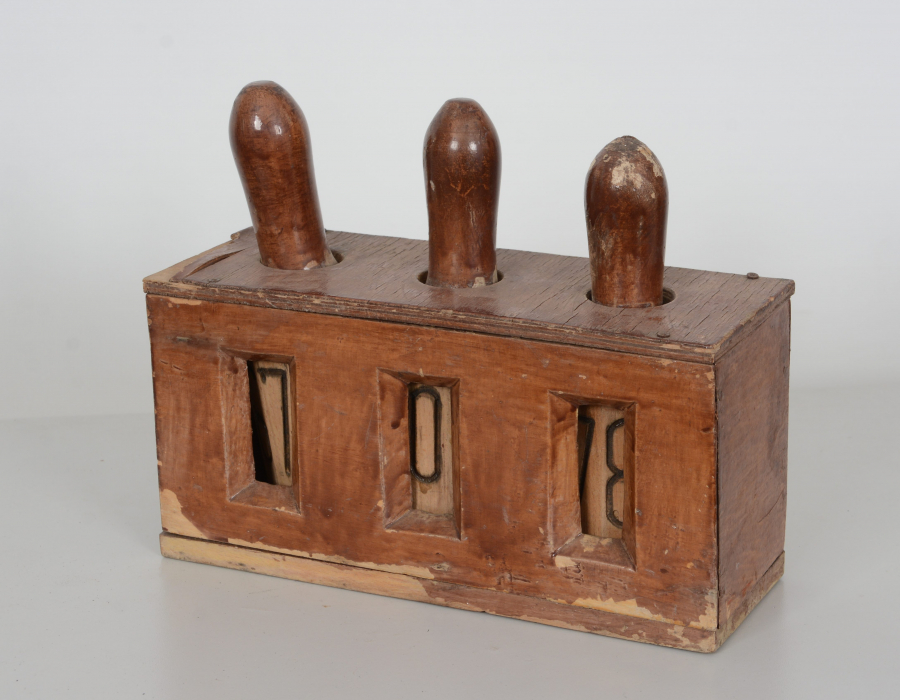 1930 LARDAN EL YAPIMI AHŞAP ROTA CİHAZI