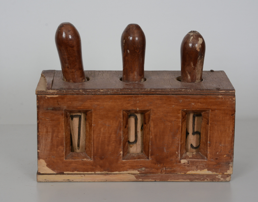 1930 LARDAN EL YAPIMI AHŞAP ROTA CİHAZI