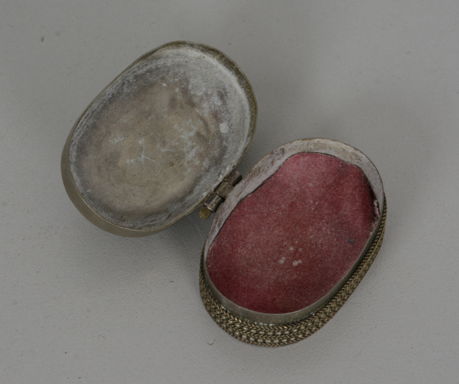 ANTİKA TÜRKMEN İŞİ AKİK TAŞLI KUTU