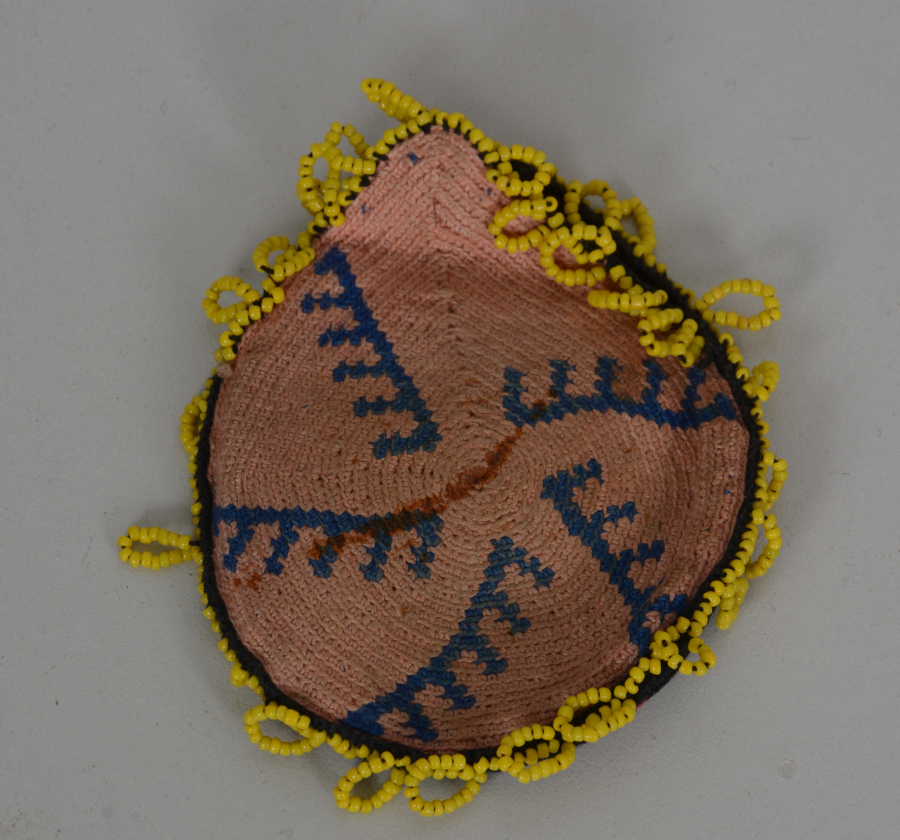 OSMANLI DÖNEMİ BONCUKLU CEP SAATİ KESESİ