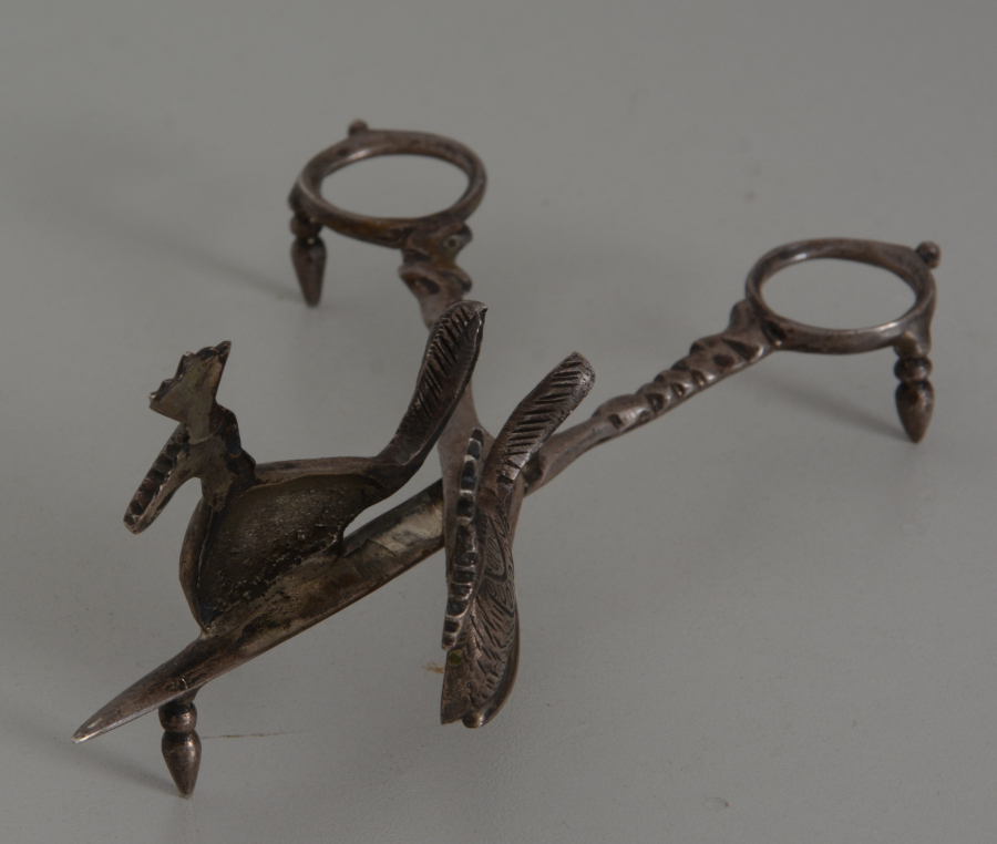 OSMANLI DÖNEMİ NADİR GÜMÜŞ MUM SÖNDÜRME MAKASI