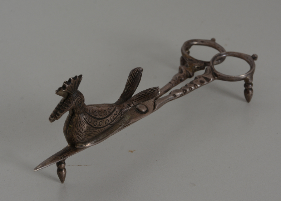 OSMANLI DÖNEMİ NADİR GÜMÜŞ MUM SÖNDÜRME MAKASI