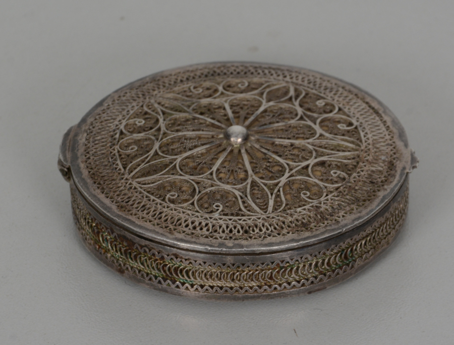 OSMANLI DÖNEMİ TELKARİ İŞÇİLİKLİ PUDRALIK