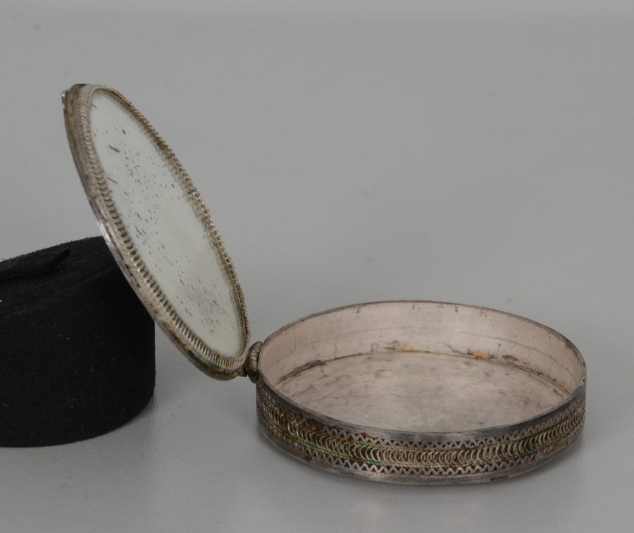 OSMANLI DÖNEMİ TELKARİ İŞÇİLİKLİ PUDRALIK