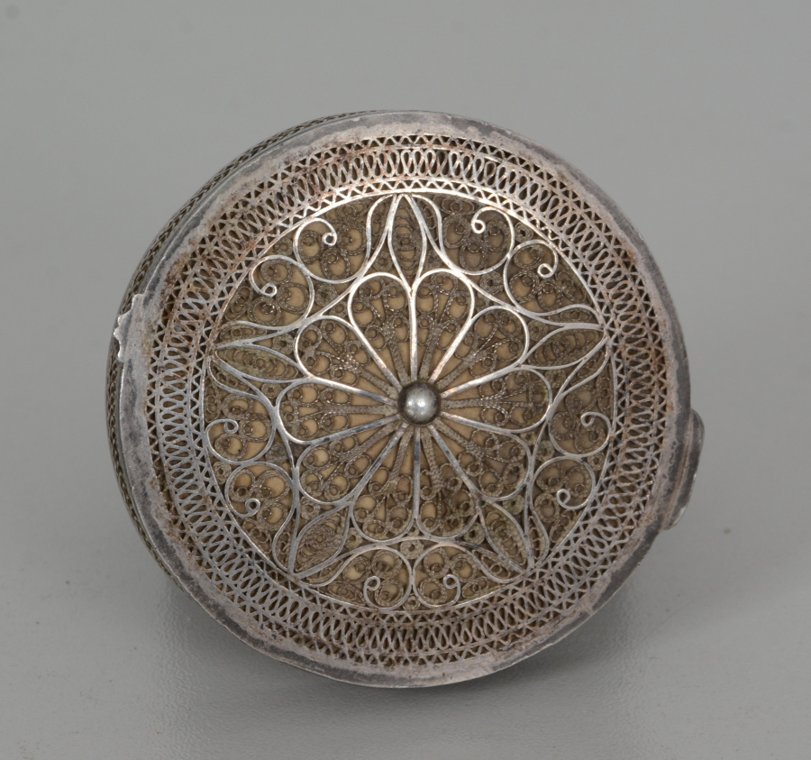 OSMANLI DÖNEMİ TELKARİ İŞÇİLİKLİ PUDRALIK