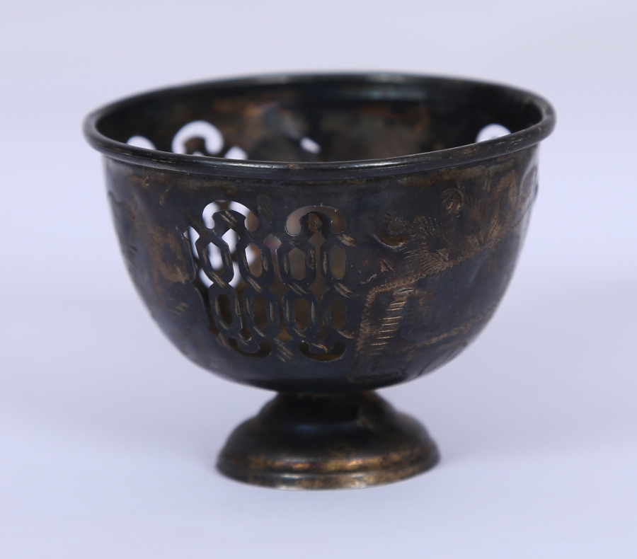 OSMANLI DÖNEMİ TESTERE İŞÇİLİKLİ TUĞRALI FİNCAN ZARFI