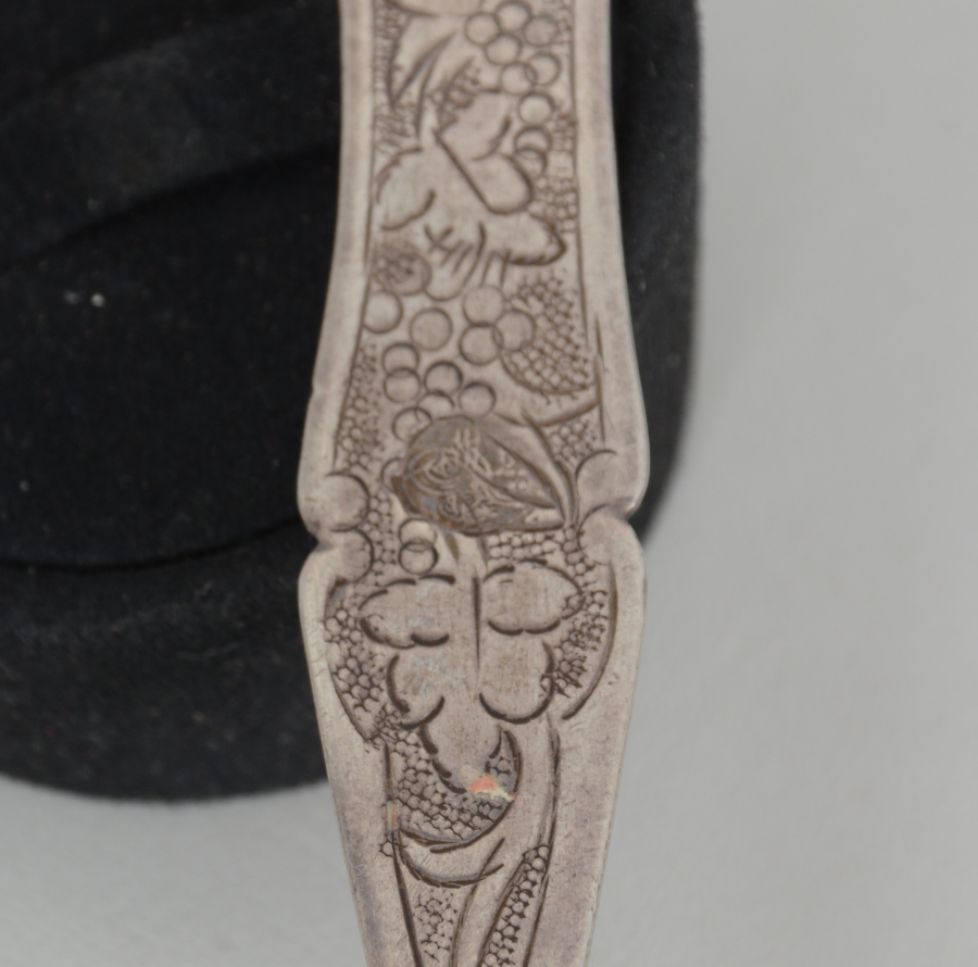 OSMANLI DÖNEMİ TUĞRALI GÜMÜŞ KAŞIK