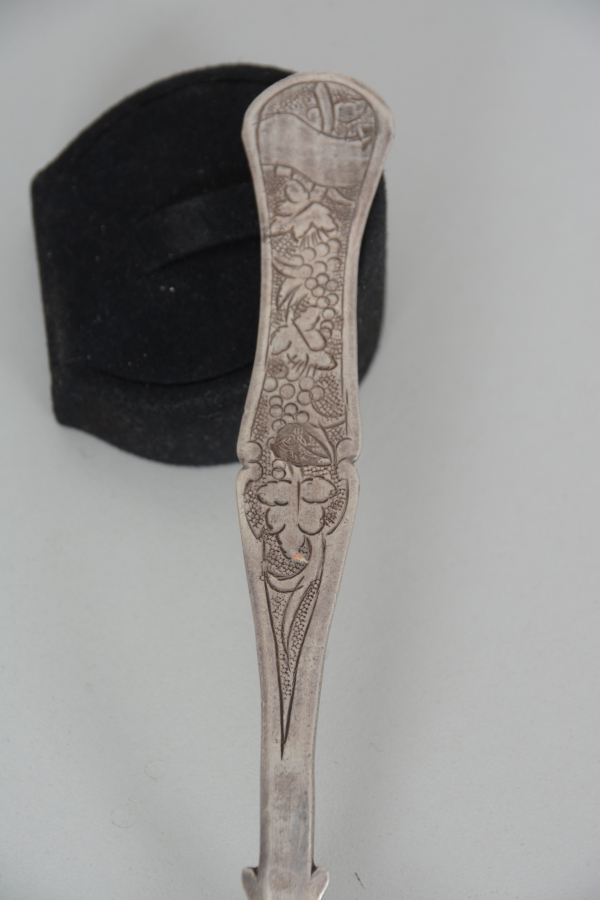 OSMANLI DÖNEMİ TUĞRALI GÜMÜŞ KAŞIK