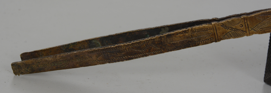 OSMANLI DÖNEMİ ÜZERİ KALEM İŞÇİLİKLİ KAHVECİ İŞİ KÖZ MAŞASI