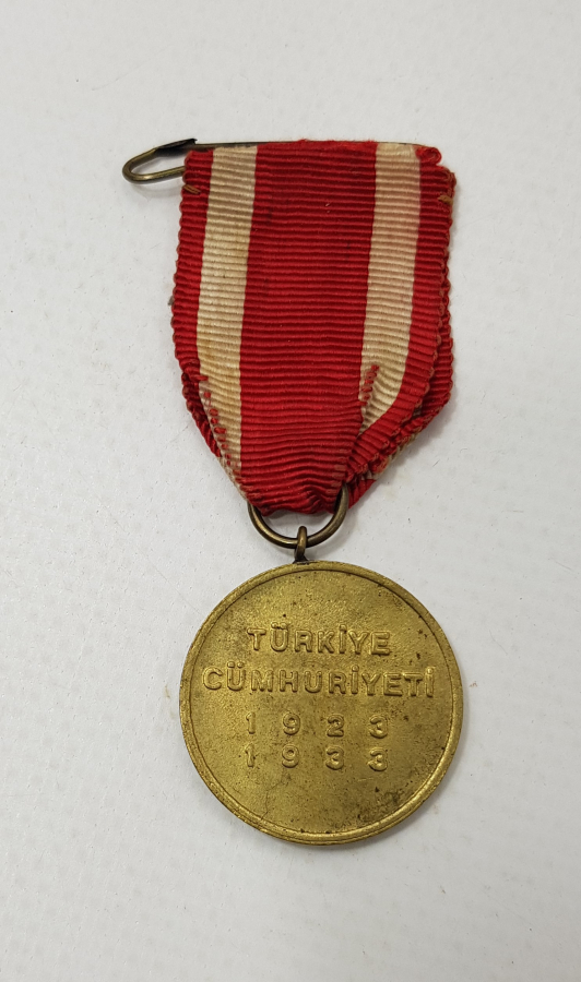 ORJİNAL ASKISIYLA 10. YIL MADALYASI 