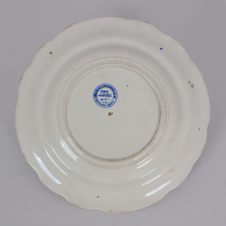 OSMANLI RUS SAVAŞINDAKİ ÇERKEZLER TEMALI PORSELEN TABAK