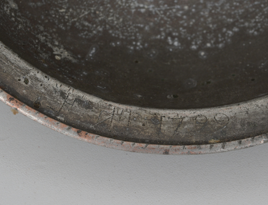 1799 TARİHLİ RUM İŞİ BAKIR TABAK