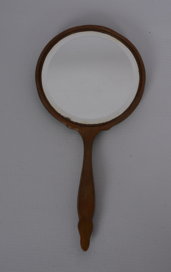 ART NOUVEAU MİNELİ EL AYNASI 