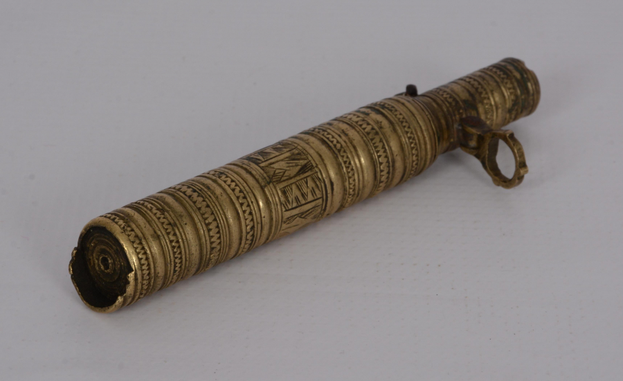 OSMANLI DÖNEMİ BRONZ BARUT ÖLÇEĞİ