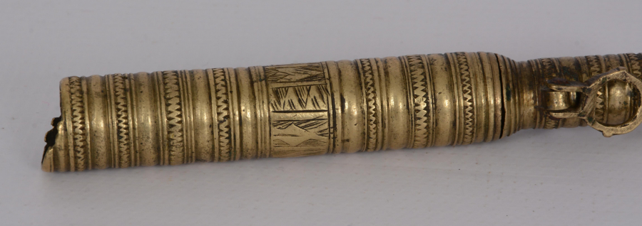 OSMANLI DÖNEMİ BRONZ BARUT ÖLÇEĞİ