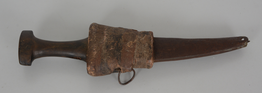 OSMANLI DÖNEMİ NADİR FORMDA KÜRT KAMASI