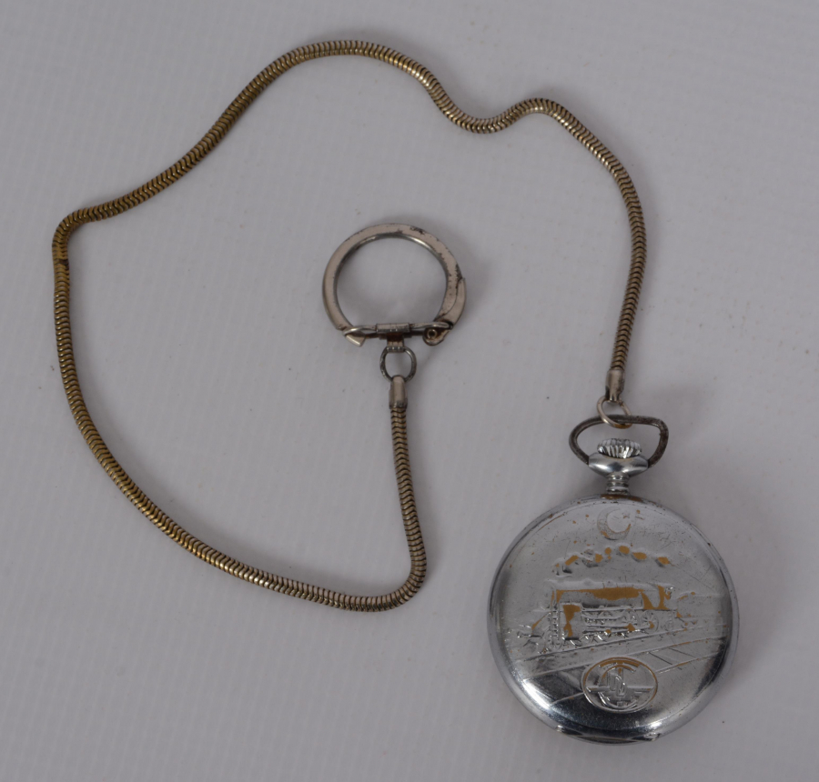 TCDD DEMİRYOLU VE TREN TEMALI NACAR CEP SAATİ 