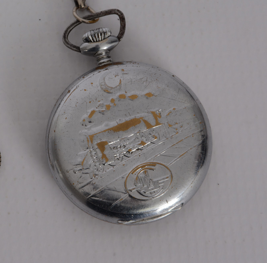 TCDD DEMİRYOLU VE TREN TEMALI NACAR CEP SAATİ 