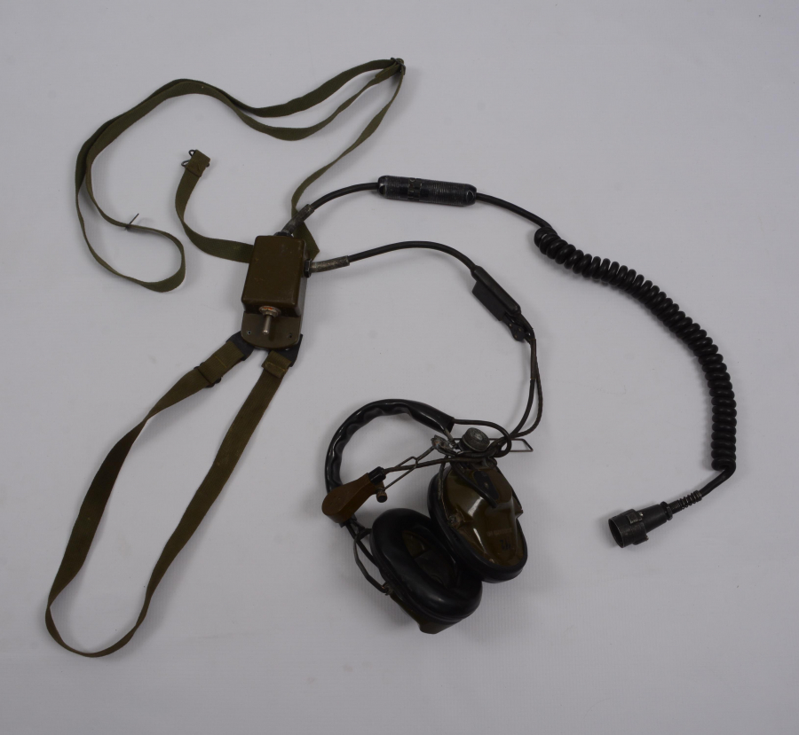 2. DÜNYA SAVAŞI PİLOT KULAKLIK VE MİKROFONU 