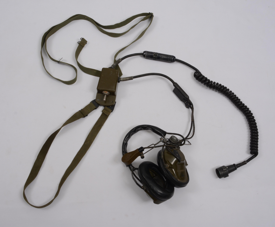 2. DÜNYA SAVAŞI PİLOT KULAKLIK VE MİKROFONU 